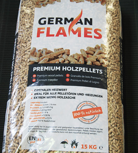 Holzpellets (A1-Qualität) in 15 kg Säcken TOP PREIS